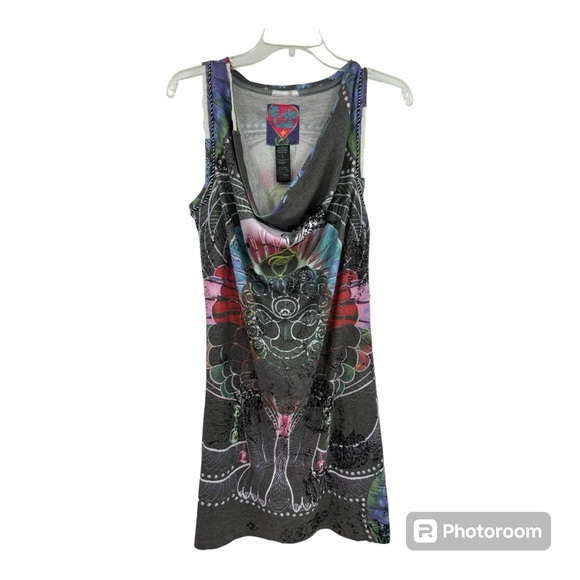 Custo Line Jersey Knit Dress-Size 1 (XS) - Picture 1 of 7